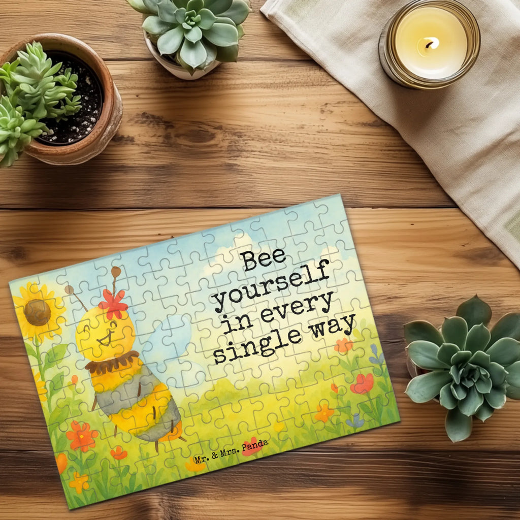 Puzzle bee flower Design Puzzle, Biene, Wespe, Hummel