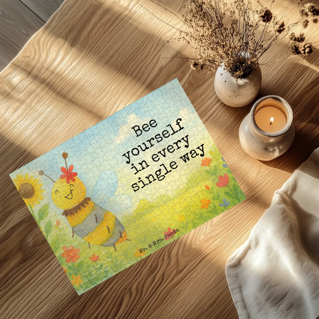 Puzzle bee flower Design Puzzle, Biene, Wespe, Hummel