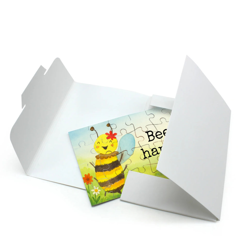 Puzzle bee happy Design Puzzle, Biene, Wespe, Hummel