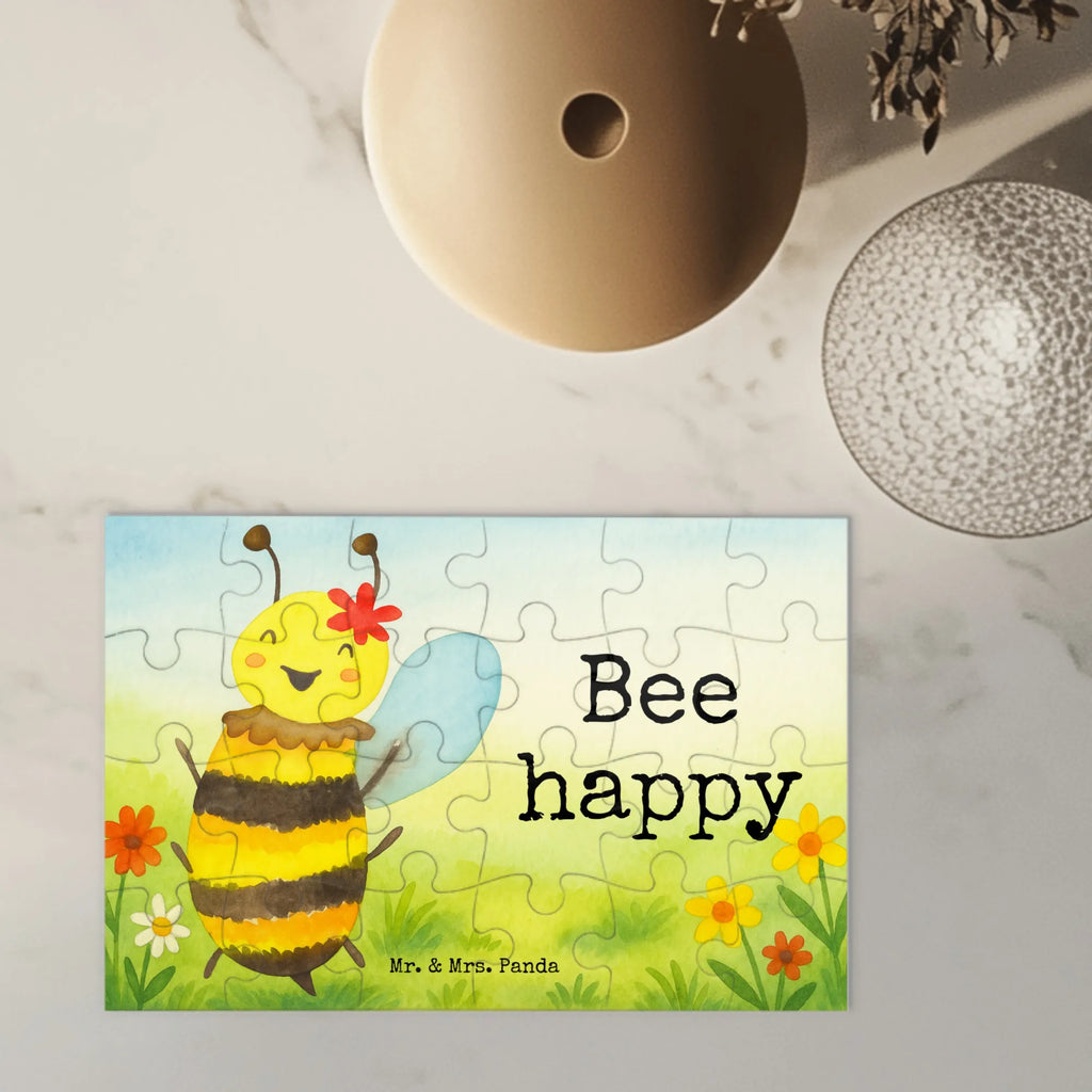 Puzzle bee happy Design Puzzle, Biene, Wespe, Hummel