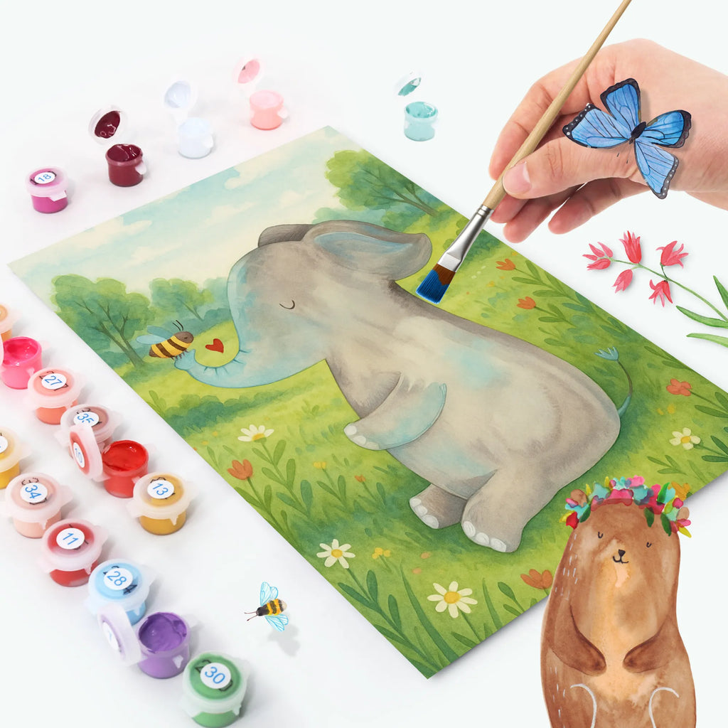 Malowanie według numerów słoń pszczoła Design Malen, Künstler, Kreativität, Malen nach Zahlen, Bastelidee, DIY, Ausmalbild, Baseln, Kunstwerk, Tiermotive, Gute Laune, lustige Sprüche, Tiere, Jahrestag, Liebesbeweis, Liebe, Elefant, Liebesspruch, Liebesgeschenk, Heiratsantrag, Hochzeitsgeschenk, Biene
