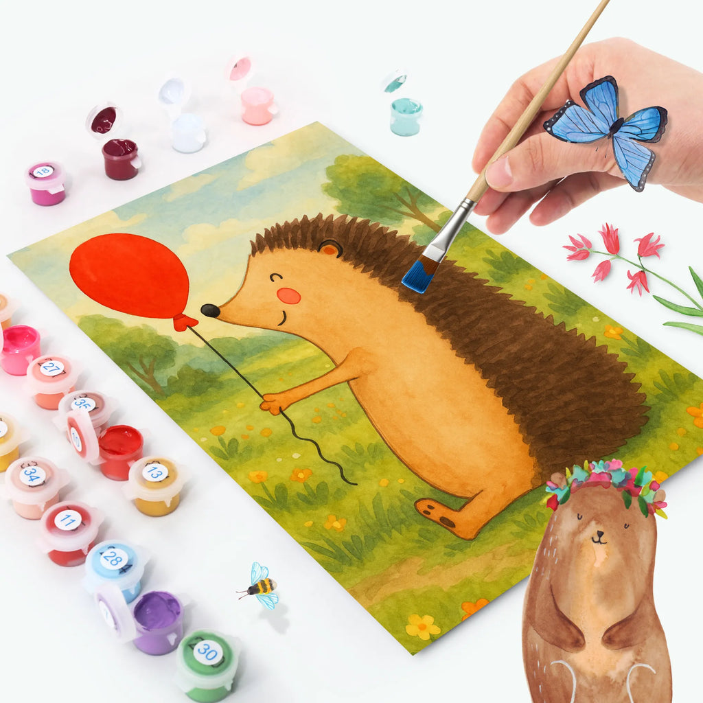Malowanie według numerów jeż balon Design DIY, Künstler, Baseln, Ausmalbild, Kreativität, Kunstwerk, Malen nach Zahlen, Bastelidee, Malen, Tiermotive, Gute Laune, lustige Sprüche, Tiere, Herzlichen Glückwunsch, Geburtstagskind, Ballon, Geburtstag, Igel, Happy Birthday, Glückwunsch