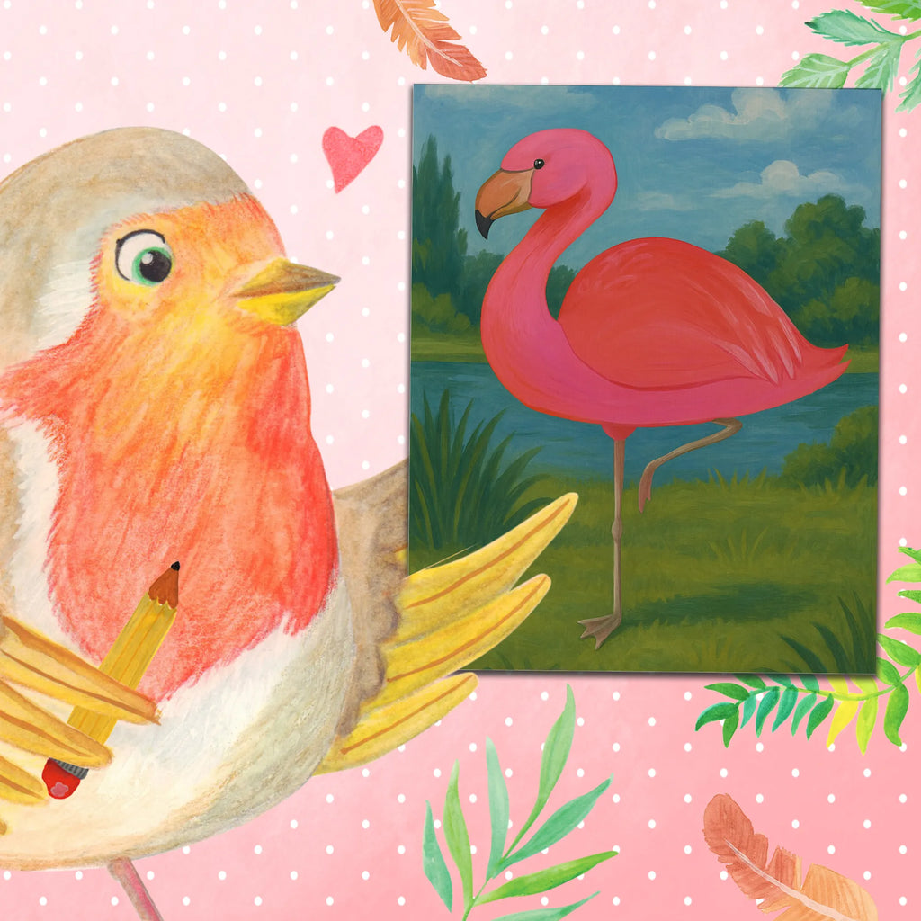 Paint by Numbers flamingo Classic Design Kreativität, Künstler, Kunstwerk, Malen, Bastelidee, Malen nach Zahlen, DIY, Baseln, Ausmalbild, Flamingo, Sohn, ich, für mich, Freundinnen, Spruch, Selbstliebe, Stolz, Einzigartig, Geschwister, Freundin, Tochter, Außenseiter