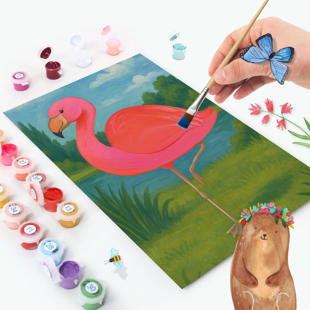 Paint by Numbers flamingo Classic Design Kreativität, Künstler, Kunstwerk, Malen, Bastelidee, Malen nach Zahlen, DIY, Baseln, Ausmalbild, Flamingo, Sohn, ich, für mich, Freundinnen, Spruch, Selbstliebe, Stolz, Einzigartig, Geschwister, Freundin, Tochter, Außenseiter