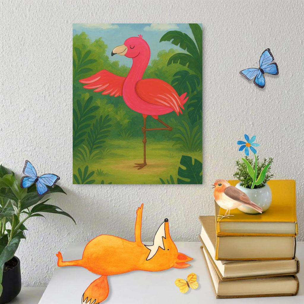 Malen nach Zahlen Flamingo Yoga Design Kunstwerk, Malen nach Zahlen, Ausmalbild, Flamingo, Yoga, Tiefenentspannung, Ärger, Vogel, Namaste, Yoga-Übung, Entspannung, Achtsamkeit, Aufregen