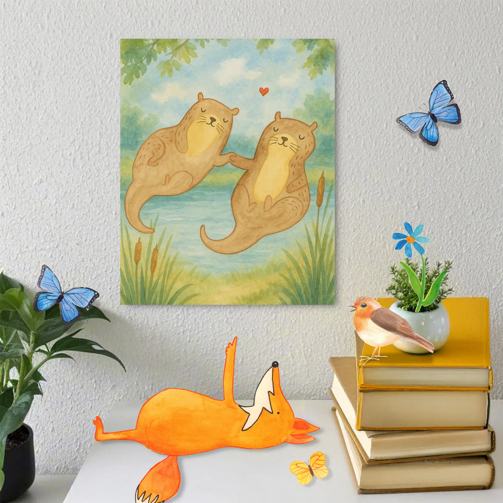 Paint by Numbers otter holding hands Design Malen nach Zahlen, DIY, Baseln, Kreativität, Kunstwerk, Bastelidee, Ausmalbild, Künstler, Malen, Otter, Fischotter, Seeotter, Otter Seeotter See Otter