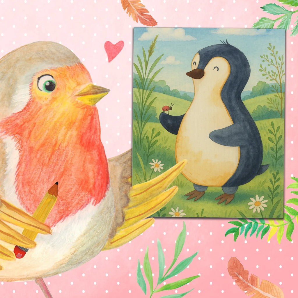 Malen nach Zahlen Pinguin Marienkäfer Design DIY, Baseln, Künstler, Malen, Kreativität, Ausmalbild, Malen nach Zahlen, Kunstwerk, Bastelidee, Pinguin, Wunder, Liebe, Freude, Marienkäfer, Glück, Pinguine, Lebensfreude