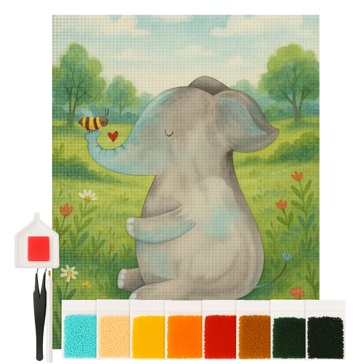 Diamond Painting Elefant Biene Design diamant malerei set, diamant stickerei, diamant painting, Kristallbild, diamantbild, 5d diamant painting, mosaik malerei, diamant bilder, diamond painting komplettset, Diamant Basteln, glitzerbild, diy diamond painting, diamond painting bilder, strassbilder, 5d diamond painting, mosaik set, malen mit diamanten, diamond painting set, diamant bastelset, diamant malerei, funkelbilder, diamant painting bilder, Bild mit Diamanten, diamond painting kit, diamant gemälde, diamant stickerei set, diamant painting set, diamant malset, Diamond Painting, diamant mosaik, mosaik bilder, diamond art, diamant kunst, Diamant Malen nach Zahlen, strass malerei, steinchenbilder, Diamant Malen, diamant painting kit, diamant steine bilder, Lustige Sprüche, Tiere, Tiermotive, Gute Laune, Liebesgeschenk, Liebe, Heiratsantrag, Liebesbeweis, Hochzeitsgeschenk, Jahrestag, Elefant, Biene, Liebesspruch