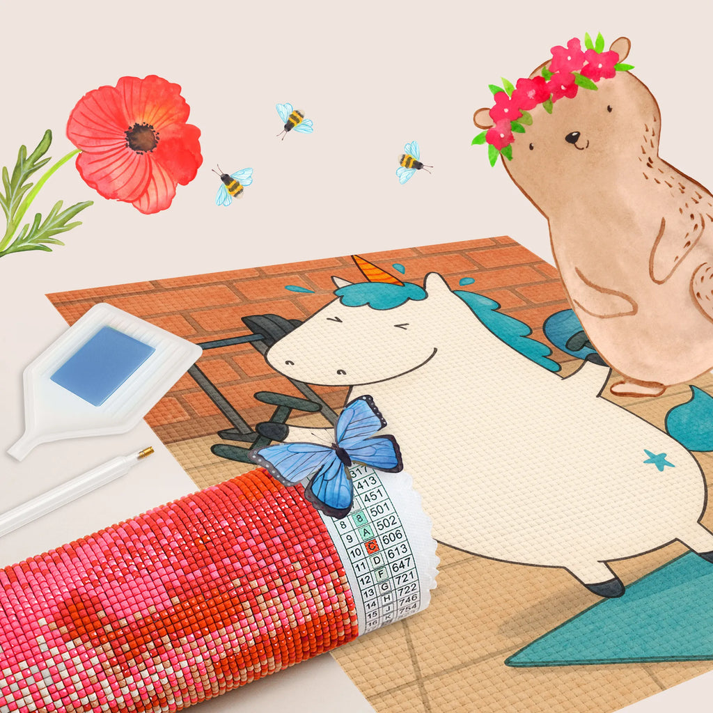 Diamond Painting unicorn fitness Design Kristallbild, Diamond Painting, Kreativität, DIY, Einhorn, Einhörner, Einhorn Deko, Unicorn, Geräte, Fitness, Pumpen, Gym, Fitnessstudio, Diät, Abnehmen, Sixpack, Sport