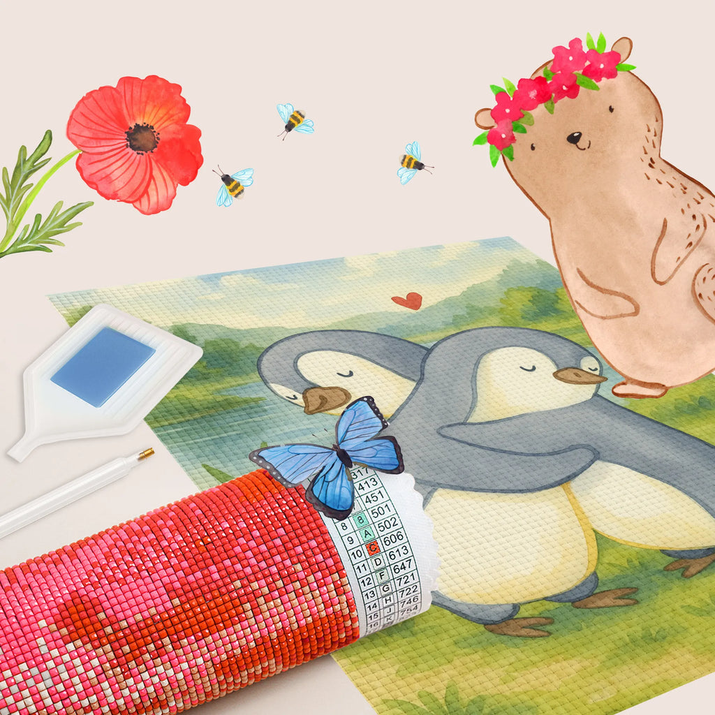 Diamond Painting Pinguine Kuscheln Design DIY, Diamond Painting, Kreativität, Kristallbild, Liebe, Partner, Freund, Freundin, Ehemann, Ehefrau, Heiraten, Verlobung, Heiratsantrag, Liebesgeschenk, Jahrestag, Hocheitstag, Valentinstag, Mitbringsel, für Ehemann, für Männer, Geschenk für Partner, Liebesbeweis, Geschenk für Frauen, Geschenk für Freundin, Hochzeitstag