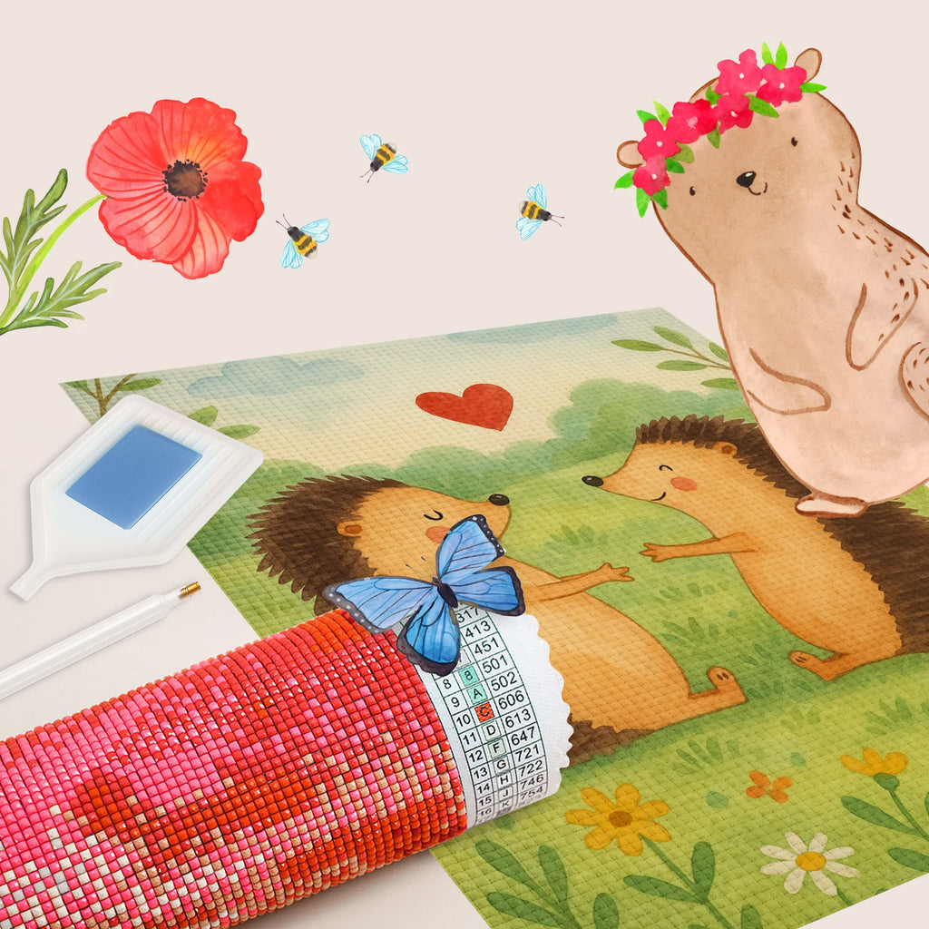 Diamond Painting Hedgehogs in love Design Love, Loving, Two, Together, Marriage, Engagement, Proposal of marriage, Love gift, gift for her, gift for him, anniversary gift, Girlfriend, Engaged, Proof of love, In love, Married, Hedgehog, Anniversary, Wedding anniversary, Friend, Wedding, Partner, Gift