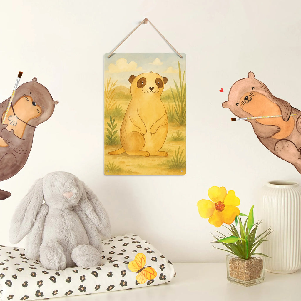 Paint by Numbers Metal Sign Meerkat Design Africa, Road trip, Meerkat, Africa trip, Travel, Saying, World trip, Traveling