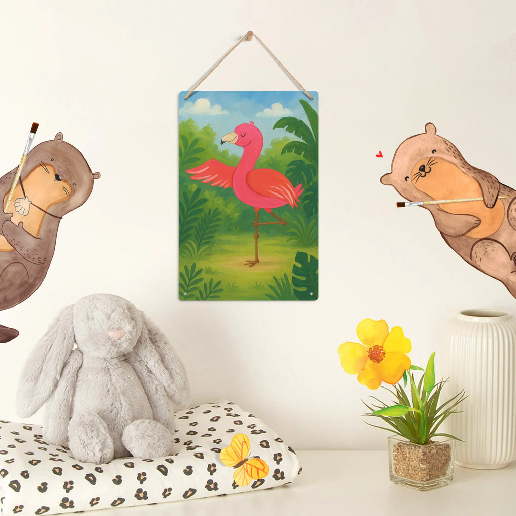 Malen nach Zahlen Metallschild Flamingo Yoga Design Malen, Baseln, Kunstwerk, DIY, Künstler, Bastelidee, Ausmalbild, Kreativität, Malen nach Zahlen, Flamingo, Vogel, Yoga-Übung, Namaste, Aufregen, Entspannung, Achtsamkeit, Tiefenentspannung, Ärger, Yoga