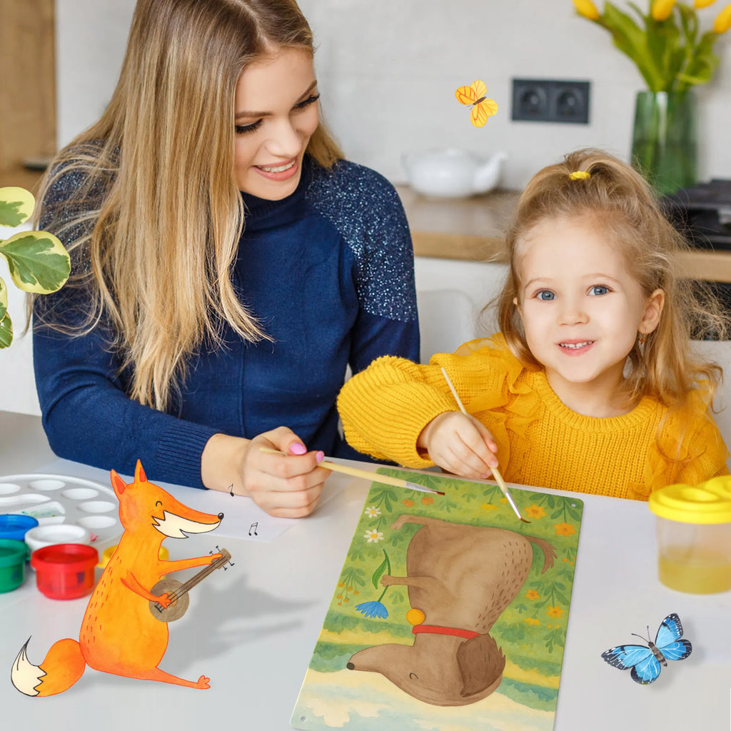 Metalowy szyld do malowania po numerach pies kwiat Design Pies, motyw psa, zwierzę domowe, rasa psa, miłośnik zwierząt, właściciel psa, powiedzenia