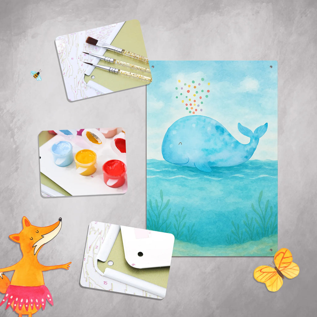 Malen nach Zahlen Metallschild Wal Konfetti Design Baseln, Ausmalbild, Kunstwerk, Malen nach Zahlen, DIY, Künstler, Malen, Bastelidee, Kreativität, Meerestiere, Meer, Urlaub, Motivation, Neustart, Abnehmen, Geburtstag, Konfetti, Wal, Diät, Lebensabschnitt, Trennung, Neuanfang, Wale