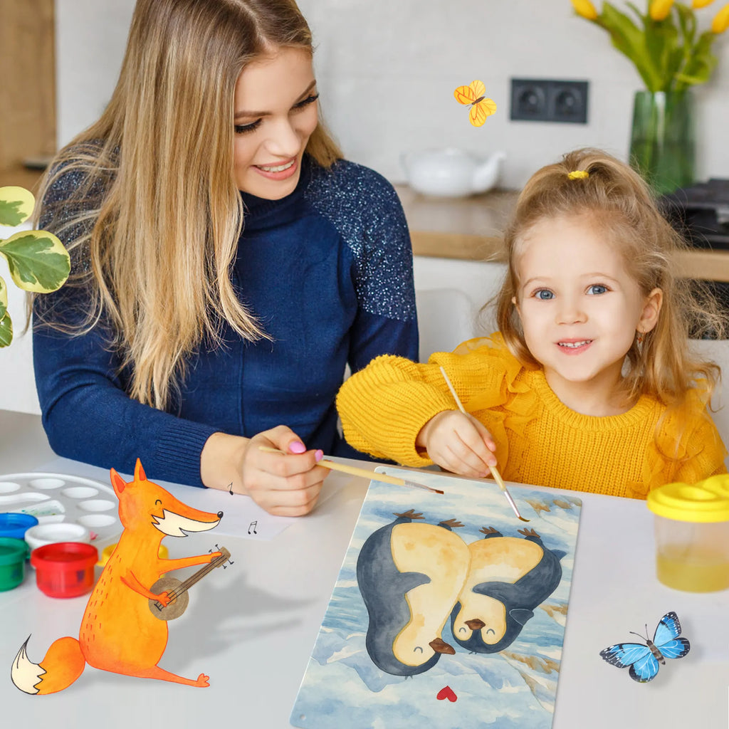 Paint by Numbers Metal Sign Penguin embrace Design Penguin, North Pole, Winter, Penguins, anniversary, wedding, lovers, love, engagement, love gift, proof of love, wedding day, penguin, wedding gift