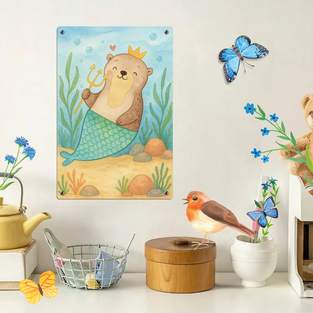 Metalowy szyld do malowania po numerach Wodnik Astrologia Design Znak zodiaku, gwiazdozbiór, horoskop, astrologia, ascendent