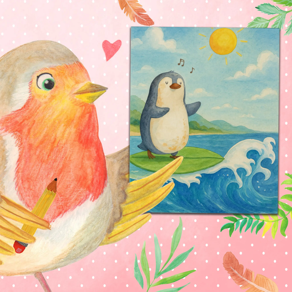 Paint by Numbers Penguin surfer Design Penguin, North Pole, Winter, Penguins, Portugal, surfers, waves, surfing, penguins, wave riding, Hawaii, holidays