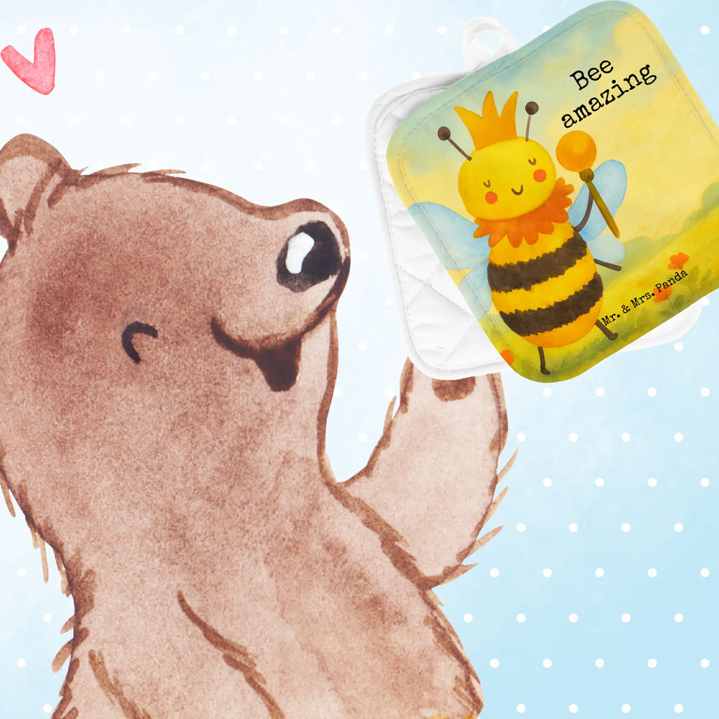 2-elementowy zestaw podkładek pod garnki pszczoła król Design Topflappen, Topfuntersetzer, Ofenhandschuh, Topflappen Set, Topflappen lustig, Topflappen mit Spruch, Ofenhandschuhe, Topfhandschuhe, Topfhandschuh, Topflappenset, Topflappen 2er Set, Schöne Topflappen, Biene, Wespe, Hummel