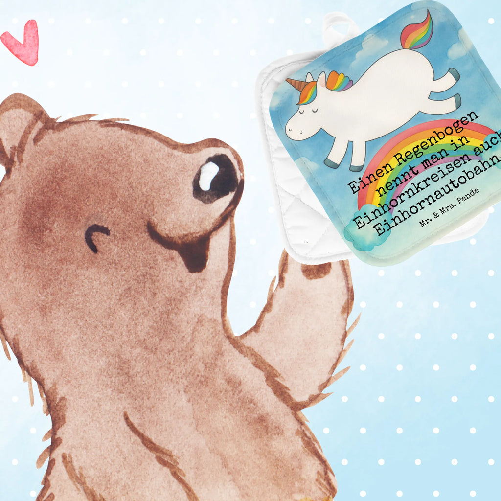 2er Set Topflappen  Einhorn Regenbogen Design Topflappen, Topfuntersetzer, Ofenhandschuh, Topflappen Set, Topflappen lustig, Topflappen mit Spruch, Ofenhandschuhe, Topfhandschuhe, Topfhandschuh, Topflappenset, Topflappen 2er Set, Schöne Topflappen, Einhorn, Einhörner, Einhorn Deko, Unicorn, Regenbogen, Glitzer, Einhornpower, Erwachsenwerden, Einhornautobahn