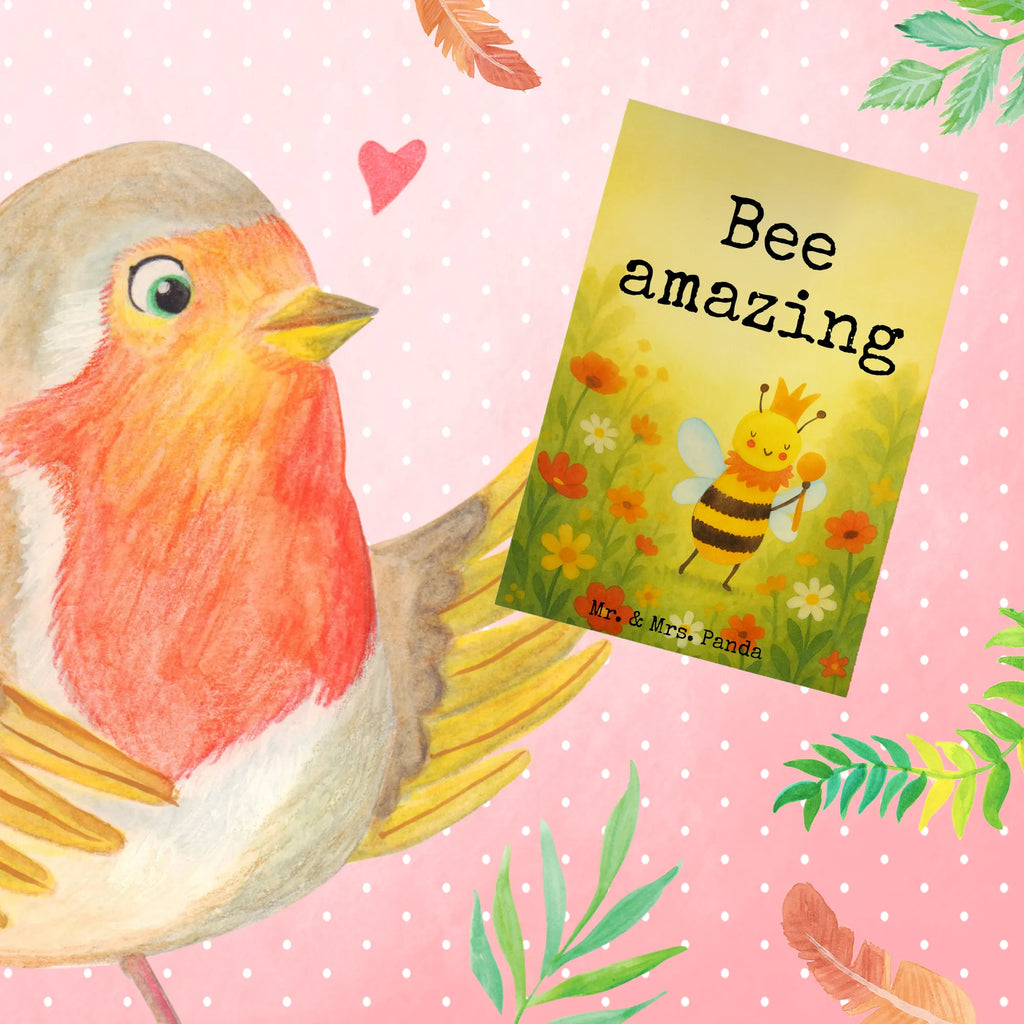 Grußkarte Biene König Design Grußkarte, Klappkarte, Einladungskarte, Glückwunschkarte, Hochzeitskarte, Geburtstagskarte, Karte, Ansichtskarten, Biene, Wespe, Hummel