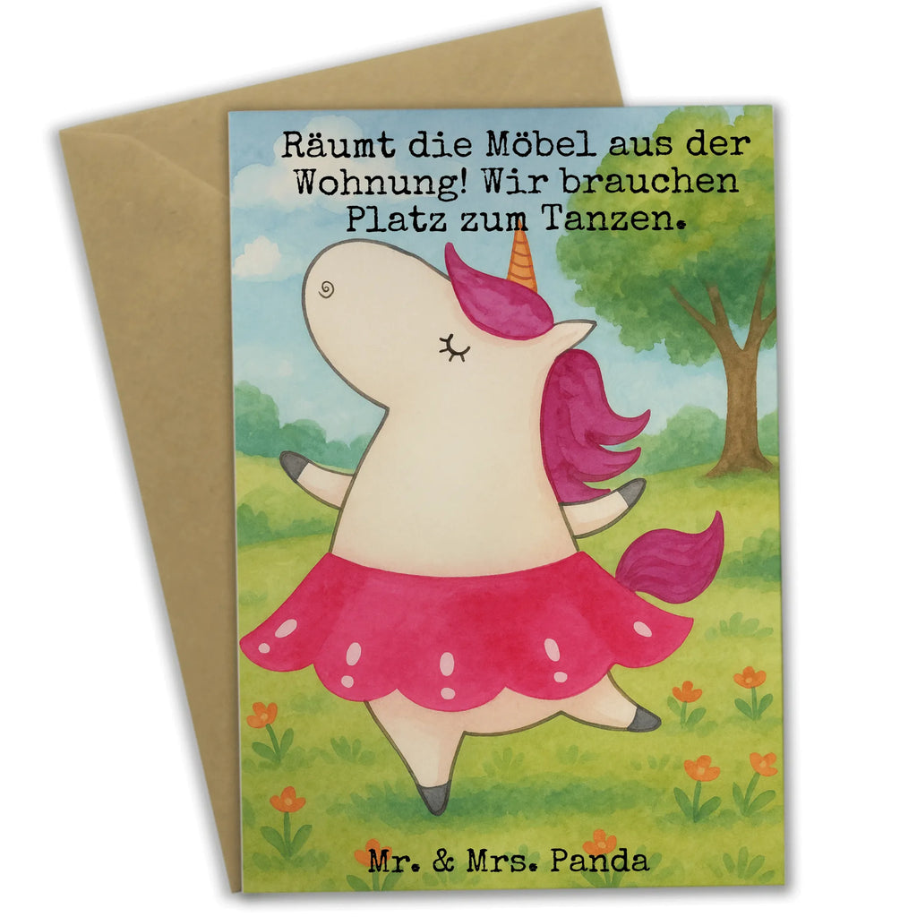 Greetings card unicorn ballerina Design Grußkarte, Klappkarte, Einladungskarte, Glückwunschkarte, Hochzeitskarte, Geburtstagskarte, Karte, Ansichtskarten, Einhorn, Einhörner, Einhorn Deko, Unicorn, Tanzen, Ballerina, Party, Wohnung, Spaß, Feiern, Geburtstag, Tänzerin, Lebenslust, Lebensfreude