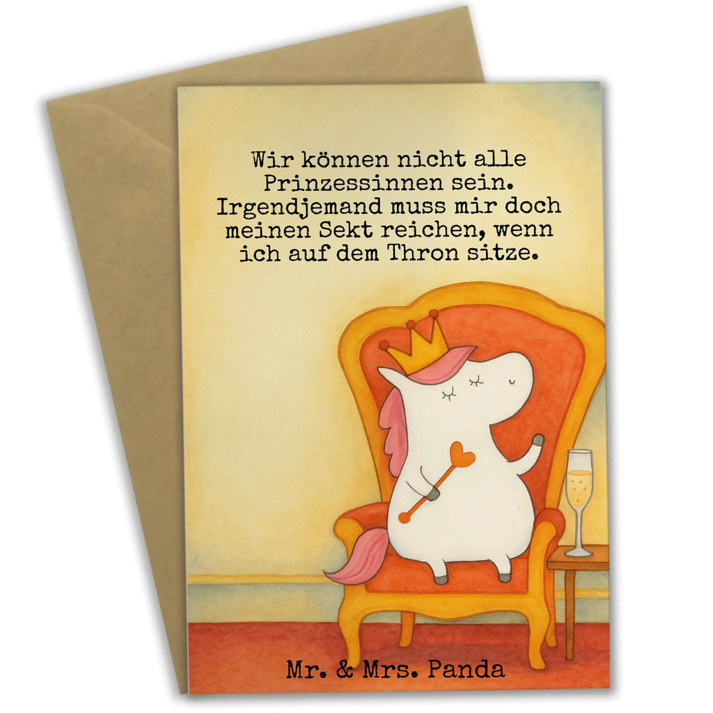 Greetings card unicorn princess Design Grußkarte, Klappkarte, Einladungskarte, Glückwunschkarte, Hochzeitskarte, Geburtstagskarte, Karte, Ansichtskarten, Einhorn, Einhörner, Einhorn Deko, Unicorn, Geburtstag, Prinzessin, Geburtstagsgeschenk, Geschenk, Monat