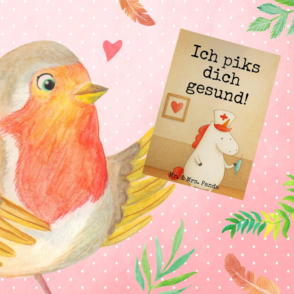 Grußkarte Einhorn Krankenschwester Design Grußkarte, Klappkarte, Einladungskarte, Glückwunschkarte, Hochzeitskarte, Geburtstagskarte, Karte, Ansichtskarten, Einhorn, Einhörner, Einhorn Deko, Unicorn, Krankenschwester Geschenk, Krankenpfleger Geschenk, Krankenpflegerin, Krankenschwester Dankeschön, Krankenhaus, Ärztin Geschenk