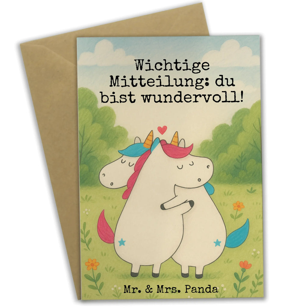Grußkarte Einhorn Mitteilung Design Grußkarte, Klappkarte, Einladungskarte, Glückwunschkarte, Hochzeitskarte, Geburtstagskarte, Karte, Ansichtskarten, Einhorn, Einhörner, Einhorn Deko, Unicorn, Valentinstag, Valentine, Liebe, Geschenk, Partner, Ehe, lustig, witzig, Spruch