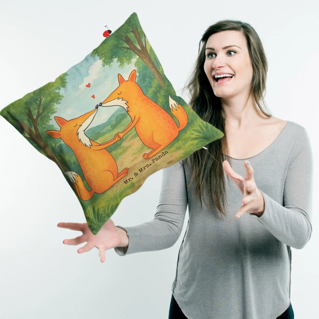 40x40 poduszka lisy miłość Design Kissen, Sofakissen, Sofakissen 40x40, sofakissen, Motivkissen, Kissen 40x40 Waschbar, Zierkissen, Couchkissen, Kissenhülle 40x40, Dekokissen 40x40, Kissenbezug 40x40, Dekokissen Sofa, Kopfkissen, Kissenhülle, Kopfkissen 40x40, Kissen 40x40, sitzkissen, Kissenbezüge, Dekokissen, Fuchs, Liebesbeweis, Paar, Freundin, Ehemann, Ehefrau, Partner, Liebe, Fox, Freund, Liebespaar, Verlobte, Ehe, Füchse
