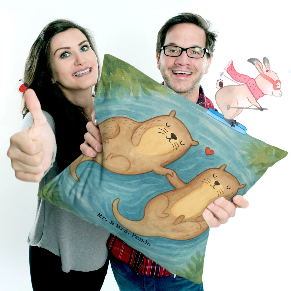 40x40 poduszka wydra trzymać się za ręce Design Sofakissen, Kissenhülle, Kissen, Kopfkissen, Dekokissen 40x40, sitzkissen, sofakissen, Kopfkissen 40x40, Kissenhülle 40x40, Motivkissen, Dekokissen, Sofakissen 40x40, Dekokissen Sofa, Kissenbezüge, Kissen 40x40, Couchkissen, Zierkissen, Kissen 40x40 Waschbar, Kissenbezug 40x40, Otter, Fischotter, Seeotter, Otter Seeotter See Otter