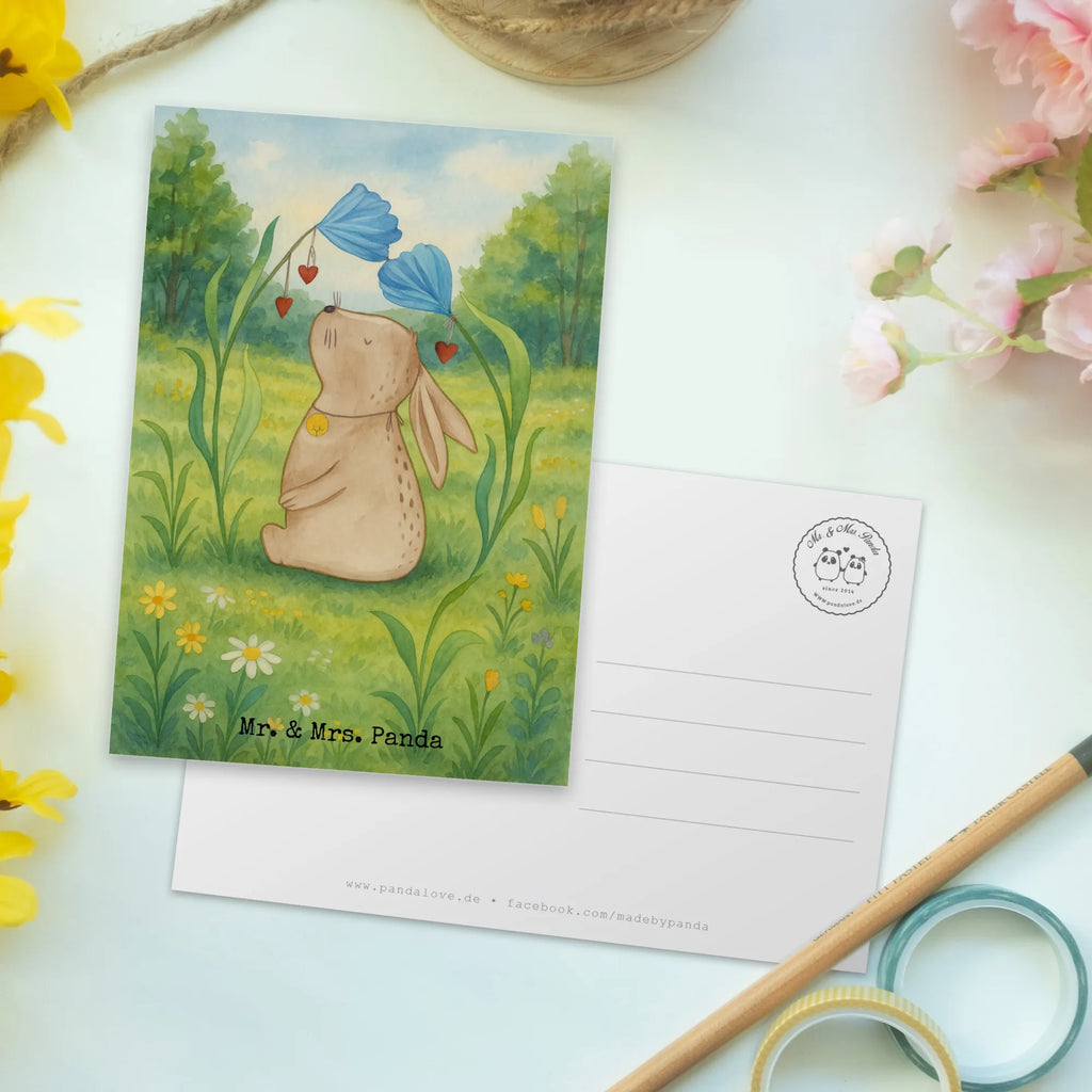 Postcard Hare flower Design Ansichtskarte, Geburtstagskarte, Grußkarte, Ansichtskarten, Geschenkkarte, Postkarte, Einladungskarten Geburtstag, Karte, Einladungskarte, Einladung, Einladung Geburtstag, Dankeskarte, Ostern, Osterhase, Ostergeschenke, Osternest, Osterdeko, Geschenke zu Ostern, Ostern Geschenk, Ostergeschenke Kinder, Ostern Kinder, Träume, Kind, Geburt, erstes Kind, Kaninchen, Hoffnung, Hase, Schwangerschaft, Taufe, Taufgeschenk, Geburtstag, Kindergeburtstag