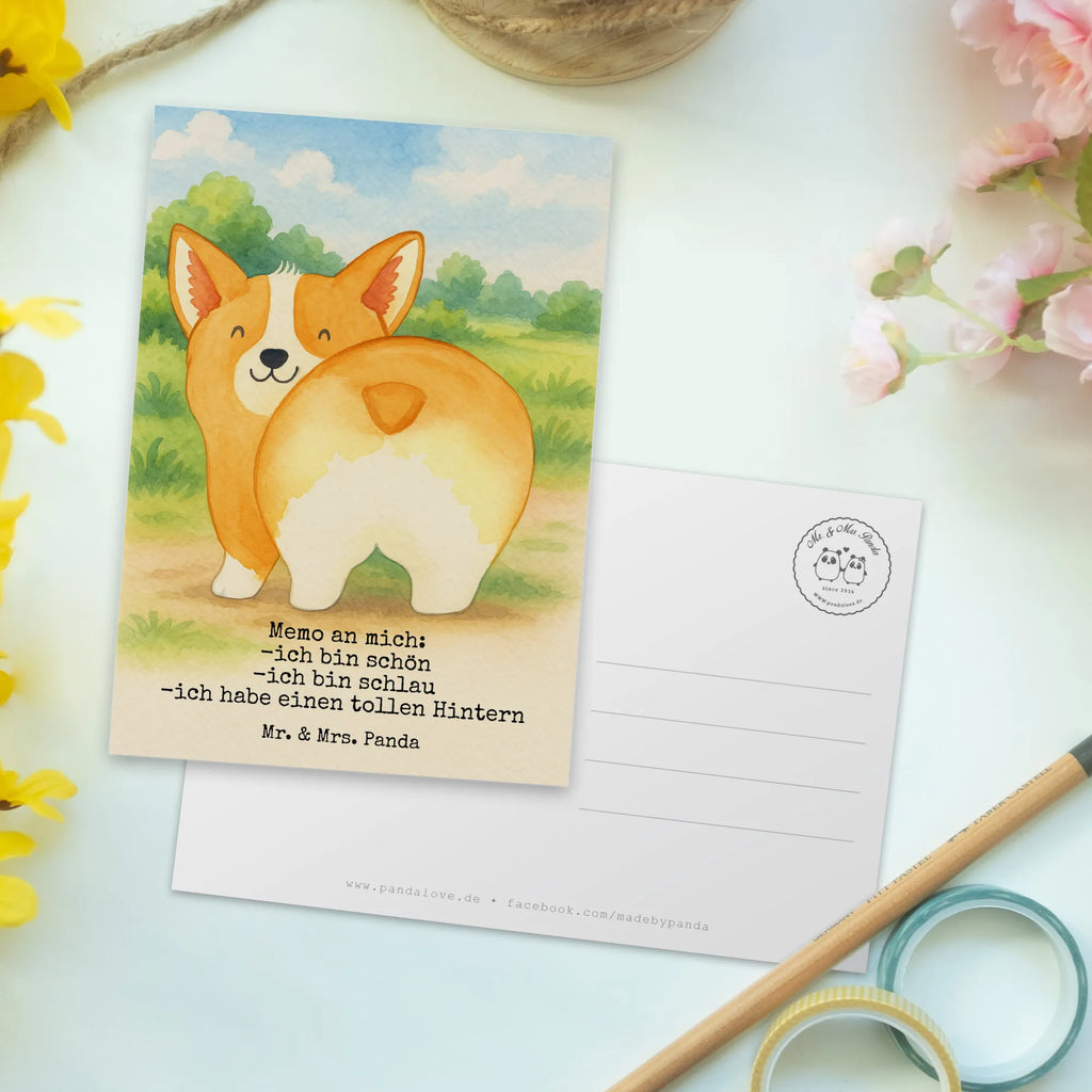 Postcard corgi buttocks Design Postkarte, Karte, Geschenkkarte, Grußkarte, Einladung, Ansichtskarte, Geburtstagskarte, Einladungskarte, Dankeskarte, Ansichtskarten, Einladung Geburtstag, Einladungskarten Geburtstag, Hund, Hundemotiv, Haustier, Hunderasse, Tierliebhaber, Hundebesitzer, Sprüche, Corgie, Hundeliebe, Motivation, Selbstliebe, Spruch