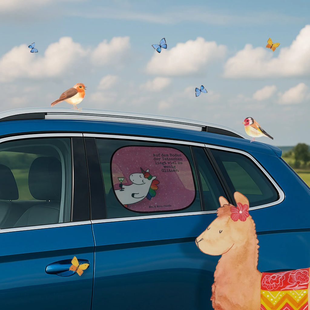 Osłona przeciwsłoneczna do samochodu jednorożec koktajl Design Jednorożec, jednorożce, dekoracje jednorożca, jednorożec