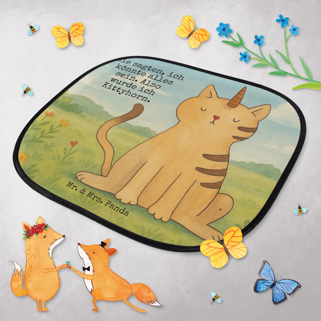 Car sun shade unicorn Cat Design sun visor, car, windows, back seat, family, gift, sun protection, children, unicorn, unicorns, cat lover, cat present, Unicorn, Glitter, Kitty, Rainbow, Kittycorn, cat gift