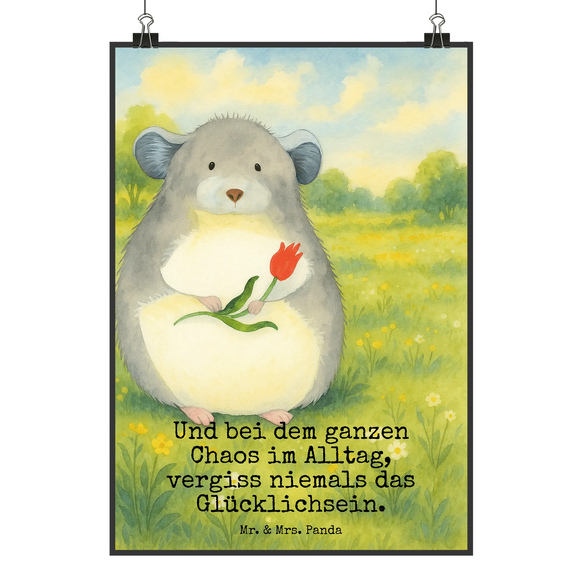Poster Chinchilla Blume Design wandkunst, Kunstdruck, Deko Poster, Bild, Design Poster, kunstposter, Wandschmuck, Plakat, kunstdruck poster, Mr. & Mrs. Panda Poster, Wanddekoration, wanddruck, Panda Poster, grafikposter, wanddeko, Wandbild, typografie poster, Posterdruck, Deko Bild, Wanddeko Bild, drucke, Designposter, Tiermotive, Lustige Sprüche, Tiere, Gute Laune, traurig sein, Glücklichsein, Chinchillas, Chinchilla, Chaos, Büro, Büroalltag, Liebeskummer, Depressionen, Kummer