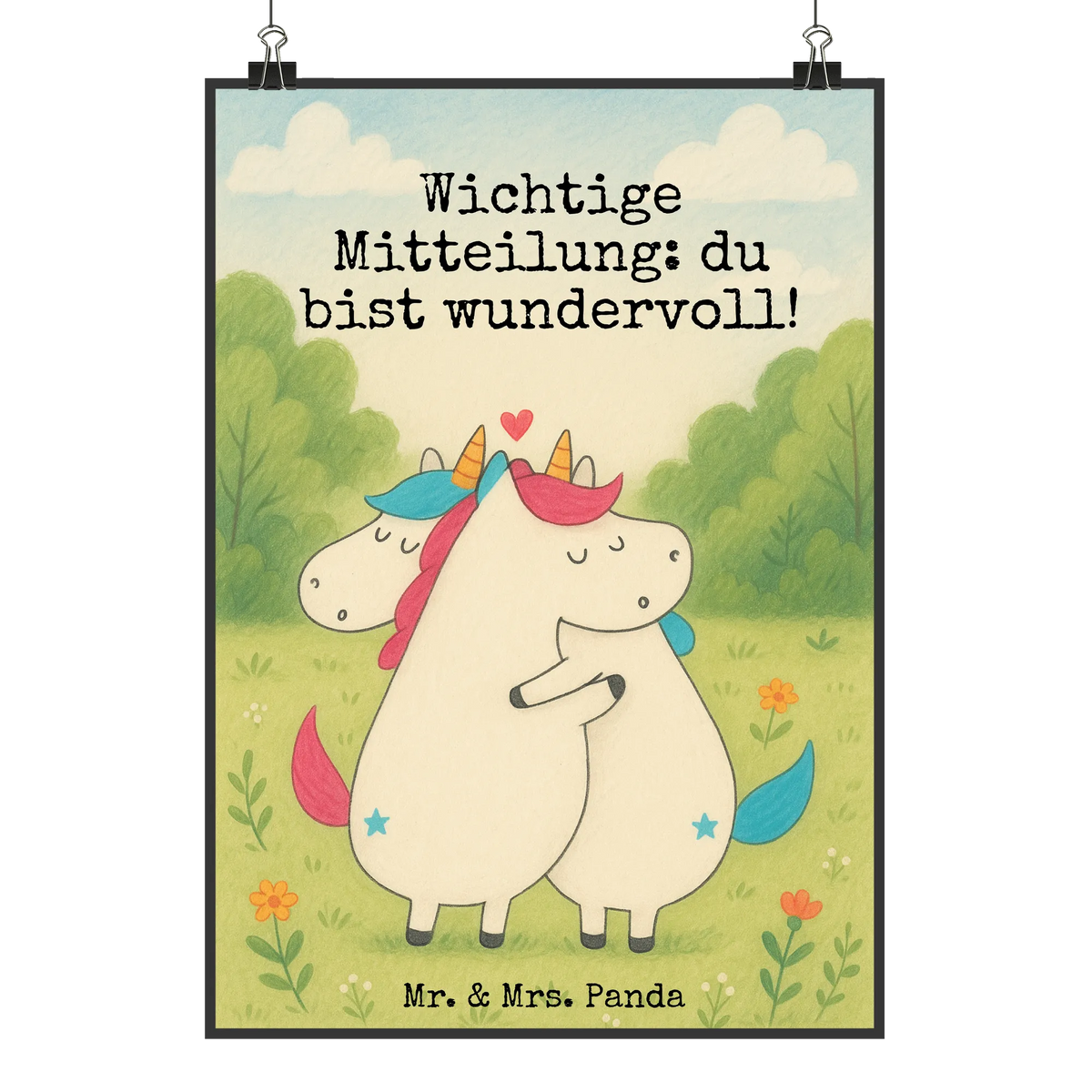 Poster Einhorn Mitteilung Design Wanddeko Bild, Deko Poster, Kunstdruck, wanddeko, Designposter, kunstdruck poster, Wandschmuck, Bild, Plakat, wanddruck, Panda Poster, Posterdruck, Design Poster, Mr. & Mrs. Panda Poster, typografie poster, kunstposter, drucke, Wanddekoration, grafikposter, Deko Bild, Wandbild, wandkunst, Einhörner, Unicorn, Einhorn Deko, Einhorn, Partner, Ehe, Valentine, Lustig, Valentinstag, Witzig, Spruch, Geschenk, Liebe
