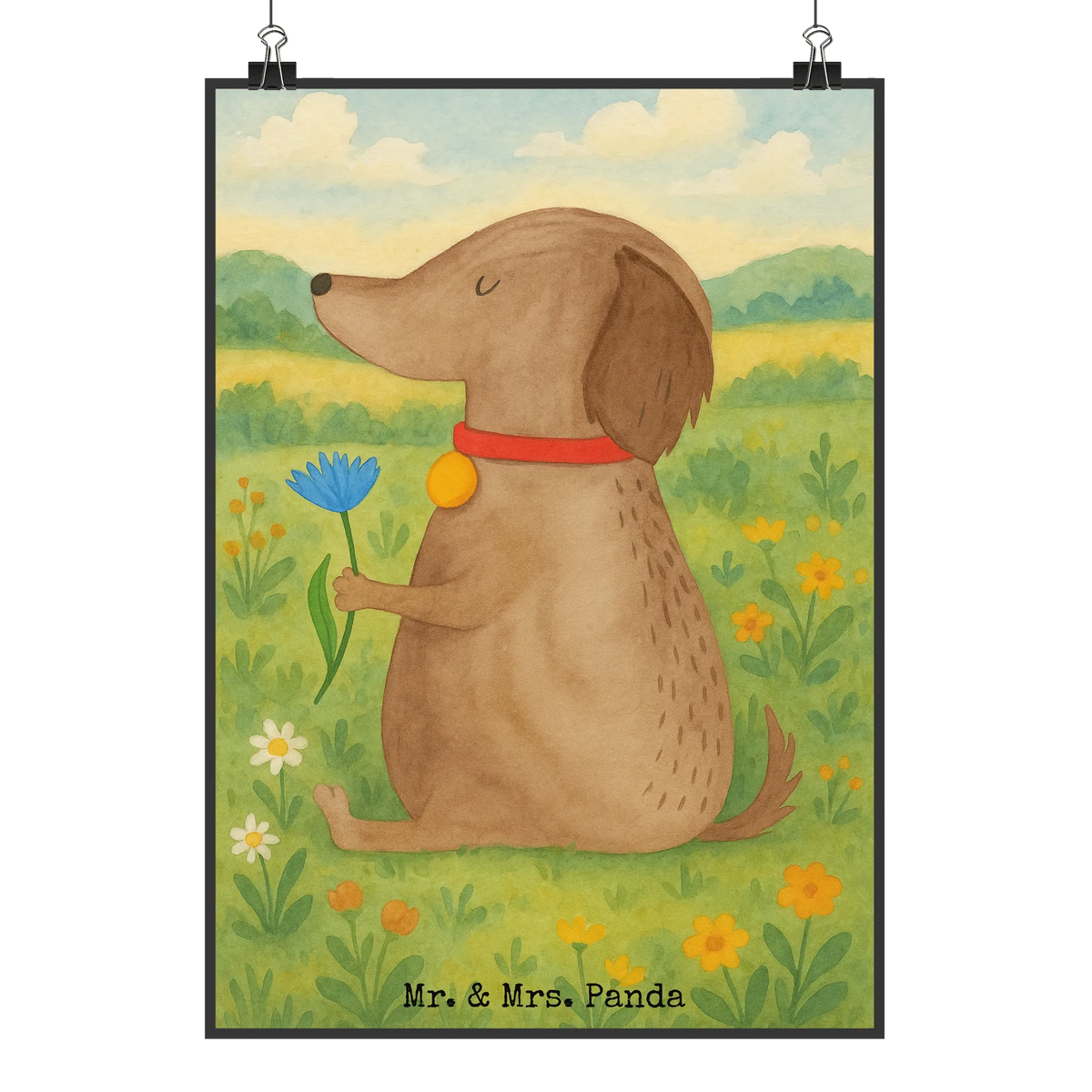 Bild Hund Blume Design Mr. & Mrs. Panda Poster, Wanddeko Bild, kunstposter, Design Poster, wanddeko, Wanddekoration, drucke, Wandbild, Bild, Deko Bild, wanddruck, kunstdruck poster, Posterdruck, Designposter, Deko Poster, Plakat, typografie poster, grafikposter, Kunstdruck, Wandschmuck, wandkunst, Panda Poster, Tierliebhaber, Haustier, Hund, Hundemotiv, Hunderasse, Sprüche, Hundebesitzer, Hundeliebe, Hunde, Frauchen