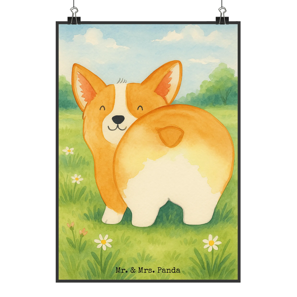 Poster Corgi Po Design Bild, Mr. & Mrs. Panda Poster, Posterdruck, Wandposter, Wanddeko, Wanddekoration, Poster, Kinderposter, Wanddeko Bild, Küchenposter, Raumdekoration, Kunstdruck, Handgemaltes Poster, Designposter, Hund, Hundemotiv, Haustier, Hunderasse, Tierliebhaber, Hundebesitzer, Sprüche, Hundeliebe, Corgie, Spruch, Motivation, Selbstliebe