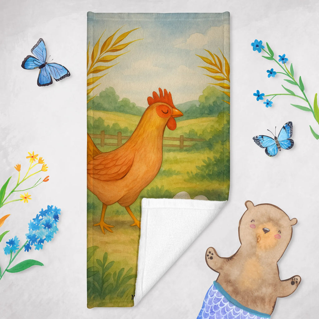 70 x 140 ręcznik kurczak Dumny Design Duschtuch, Badetuch, Strandtuch, Saunatuch, Kinder Handtuch, Bauernhof, Hoftiere, Landwirt, Landwirtin, Hahn, Henne, Hühner, Eier, Hof, Landleben, Motivation, Geburt, Magie, Spruch, Schwangerschaft