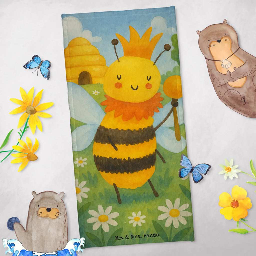 Hand towel bee king Design Kinder Handtuch, Strandtuch, Badetuch, Saunatuch, Duschtuch, Biene, Wespe, Hummel