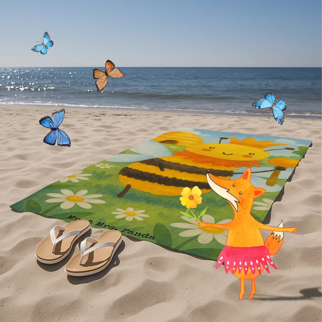 Hand towel bee king Design Kinder Handtuch, Strandtuch, Badetuch, Saunatuch, Duschtuch, Biene, Wespe, Hummel