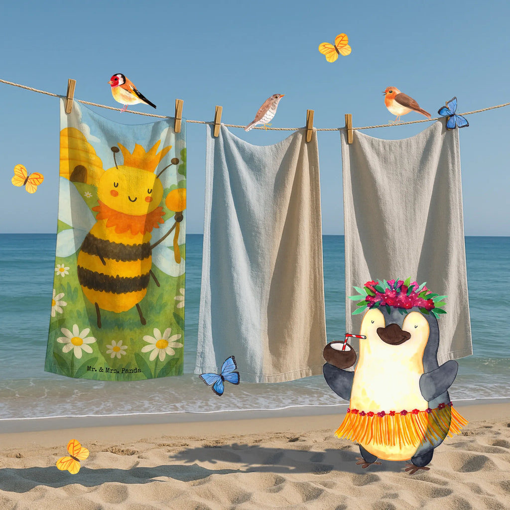 Hand towel bee king Design Kinder Handtuch, Strandtuch, Badetuch, Saunatuch, Duschtuch, Biene, Wespe, Hummel