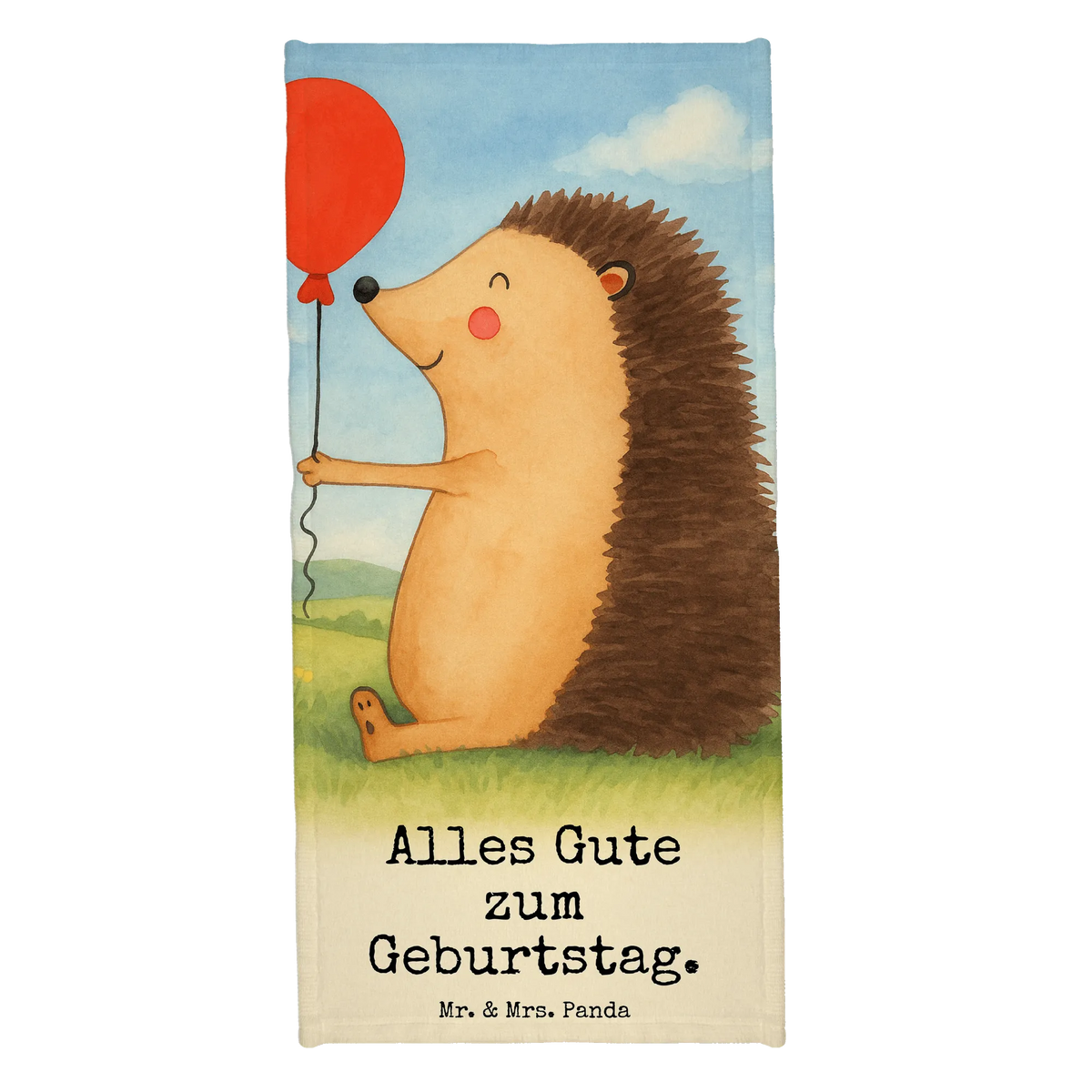 Hand towel Hedgehog balloon Design Badehandtuch, Badelaken, frottierhandtuch, Baumwollhandtuch, Duschhandtuch, Strandlaken, Strandtuch, Handtuch, Duschtuch, sporthandtuch, Frottier, Reisehandtuch, Sport Handtuch, Badhandtuch, Frotteetuch, Frotteehandtuch, Lustige Sprüche, Tiere, Tiermotive, Gute Laune, Ballon, Geburtstag, Happy Birthday, Igel, Geburtstagskind, Herzlichen Glückwunsch, Glückwunsch