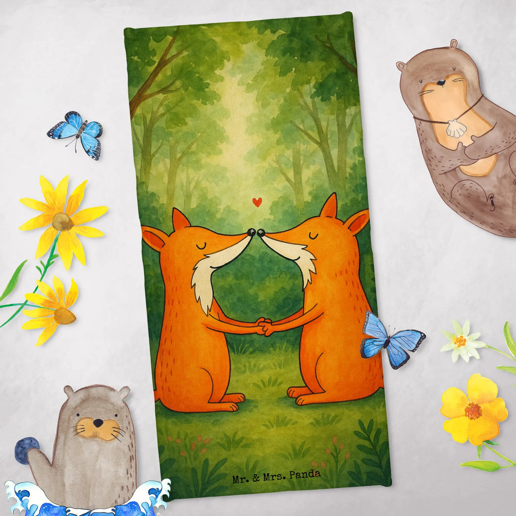 70 x 140 ręcznik lisy miłość Design Strandtuch, Kinder Handtuch, Duschtuch, Badetuch, Saunatuch, Fuchs, Freund, Liebe, Liebespaar, Paar, Füchse, Freundin, Fox, Ehefrau, Liebesbeweis, Ehemann, Ehe, Partner, Verlobte