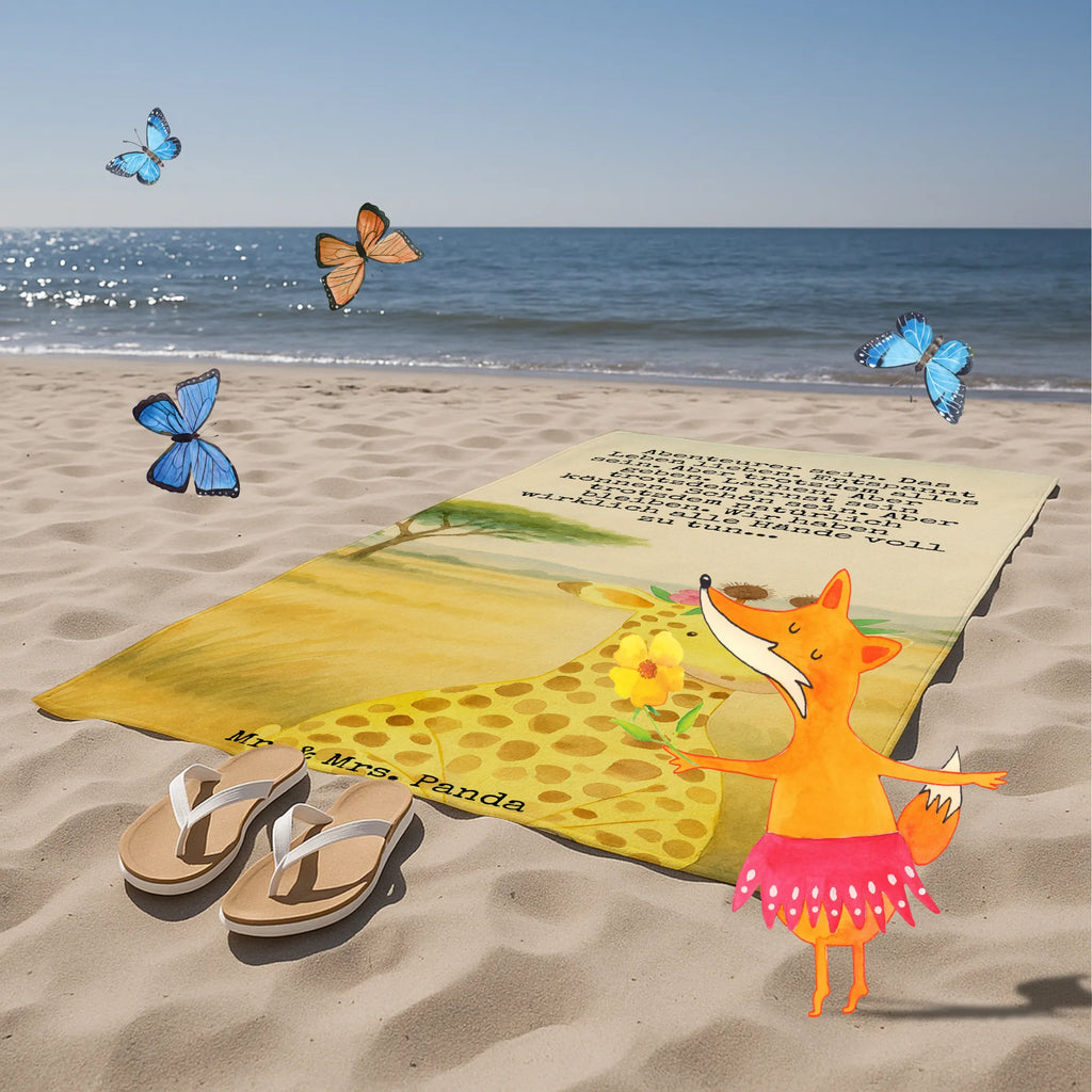 Hand towel giraffe flower wreath Design Duschtuch, Badetuch, Strandtuch, Saunatuch, Kinder Handtuch, Afrika, Wildtiere, Giraffe, Blumenkranz, Abenteurer, Selbstliebe, Freundin