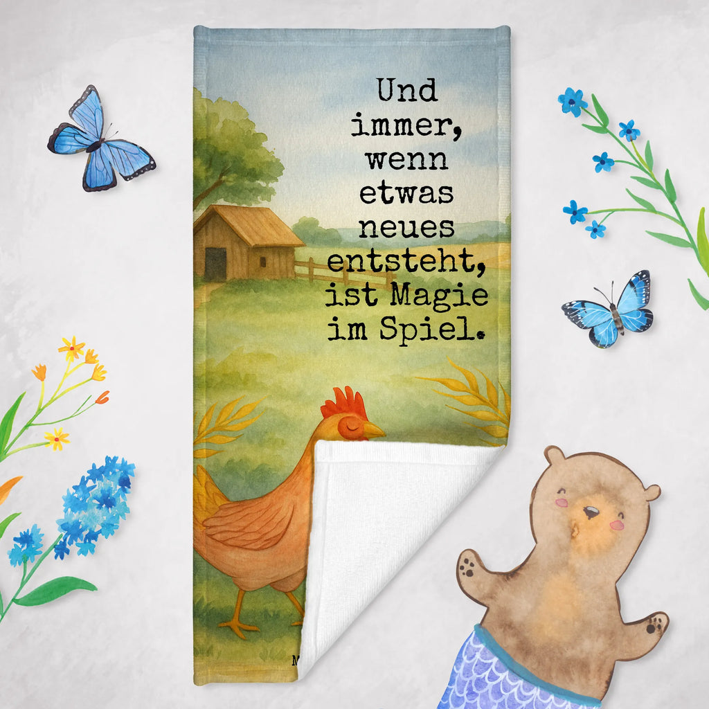 70 x 140 ręcznik kurczak Dumny Design Duschtuch, Badetuch, Strandtuch, Saunatuch, Kinder Handtuch, Bauernhof, Hoftiere, Landwirt, Landwirtin, Hahn, Henne, Hühner, Eier, Hof, Landleben, Motivation, Geburt, Magie, Spruch, Schwangerschaft