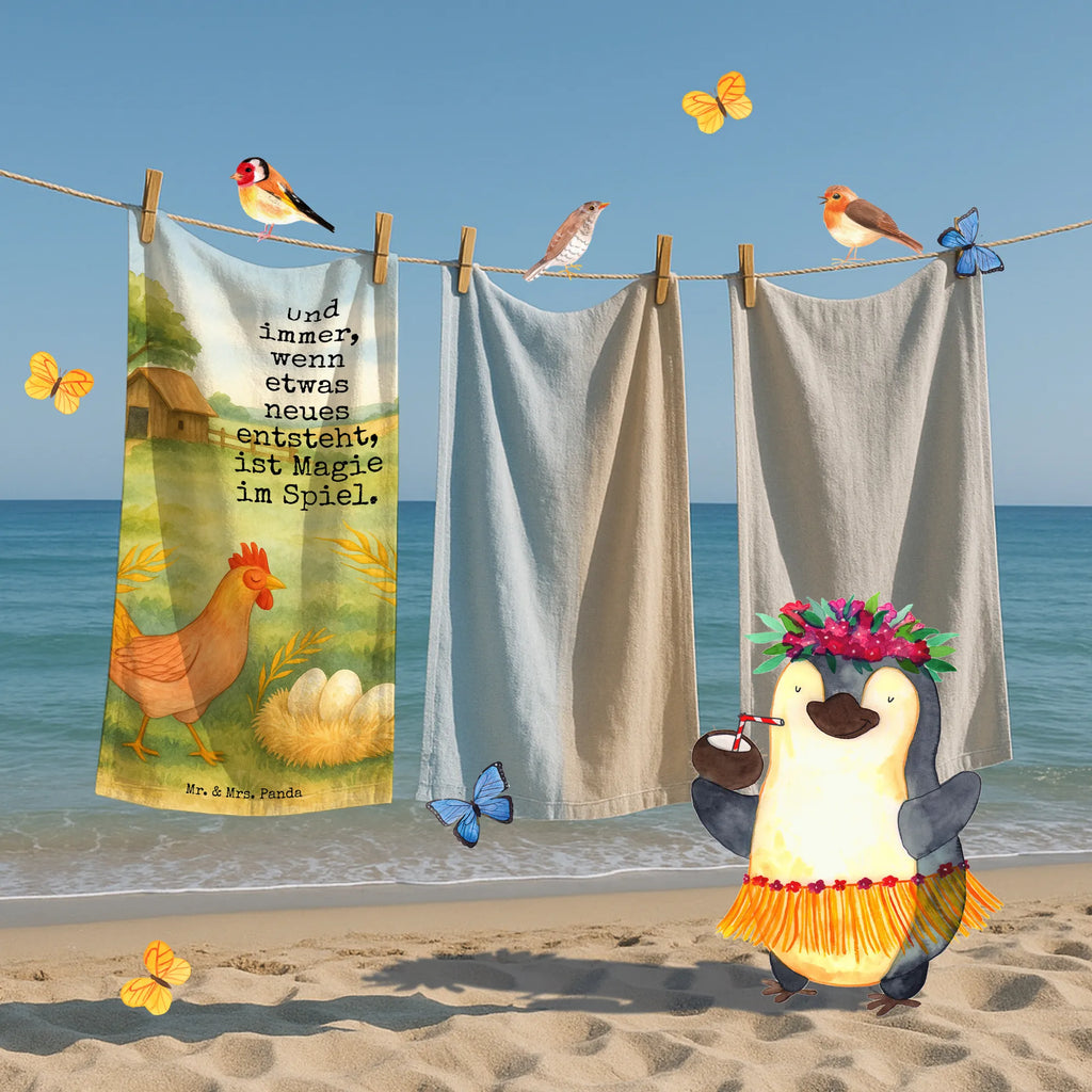 70 x 140 ręcznik kurczak Dumny Design Duschtuch, Badetuch, Strandtuch, Saunatuch, Kinder Handtuch, Bauernhof, Hoftiere, Landwirt, Landwirtin, Hahn, Henne, Hühner, Eier, Hof, Landleben, Motivation, Geburt, Magie, Spruch, Schwangerschaft