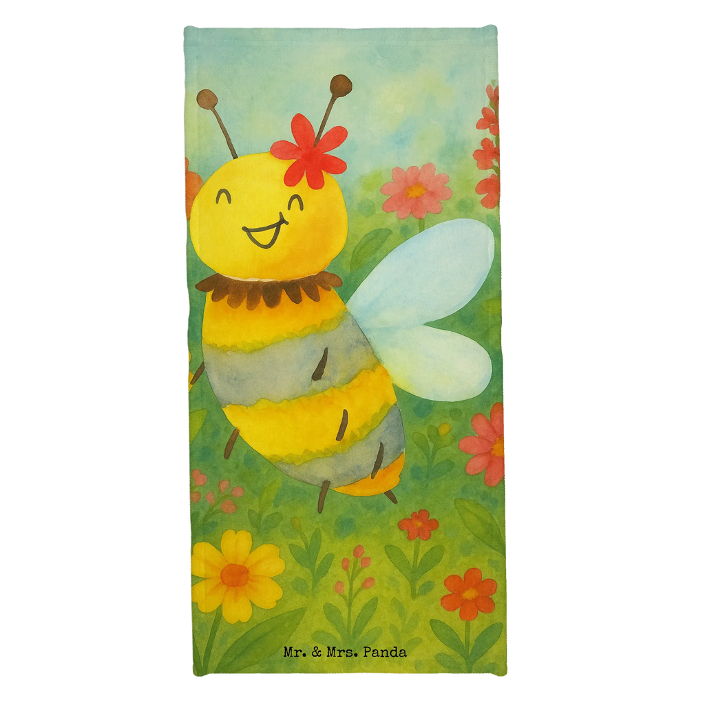 Hand towel bee flower Design Duschtuch, Badetuch, Strandtuch, Saunatuch, Kinder Handtuch, Biene, Wespe, Hummel