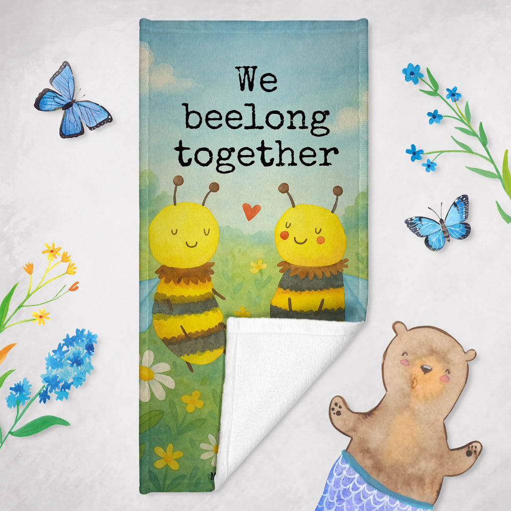 70 x 140 ręcznik pszczoła zakochany Design Duschtuch, Badetuch, Strandtuch, Saunatuch, Kinder Handtuch, Biene, Wespe, Hummel